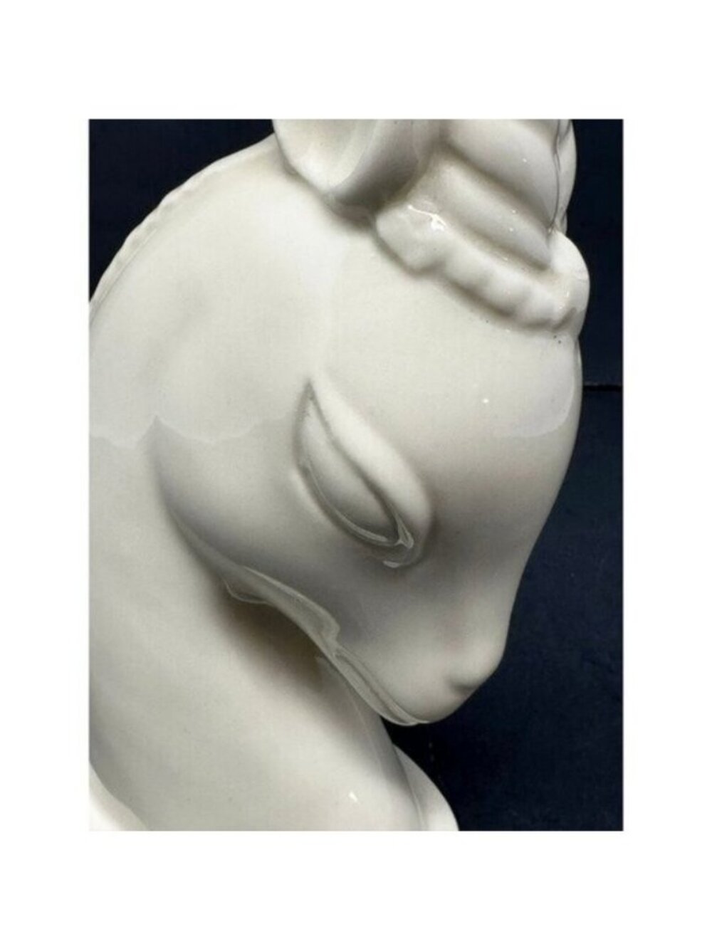 Vtg 1940s PRINCETON CHINA Art Deco GAZELLE ANTELOPE HEAD Trenton New Jersey - Picture 7 of 9
